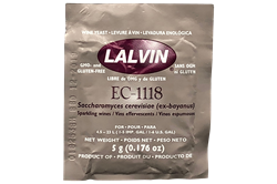 Дрожжи винные "Lalvin EC-1118", 5 г. (для игристых, красных и белых вин) - фото 16172