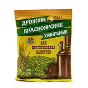 Дрожжи спиртовые «Красноярские хмельные», 100 гр