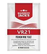 Винные дрожжи Mangrove Jack's "VR21", 8 г для фруктовых сортовых красных вин