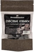 Дубовые кубики "Brendimaster" сильный  обжиг, 50 г.